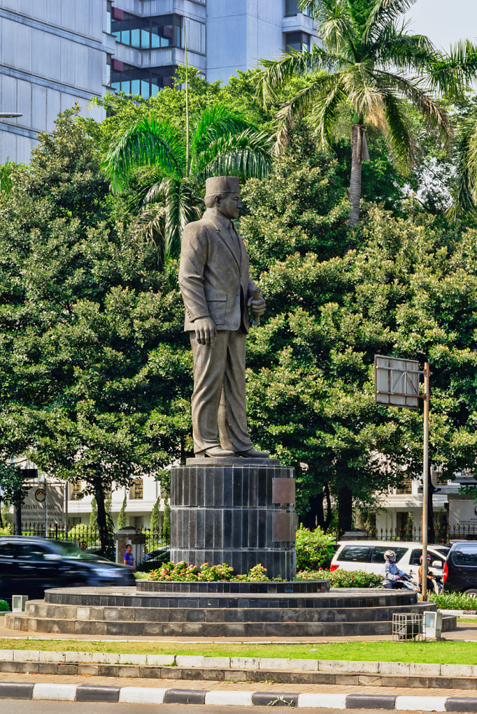 The Statue of Mohammad Husni Thamrin